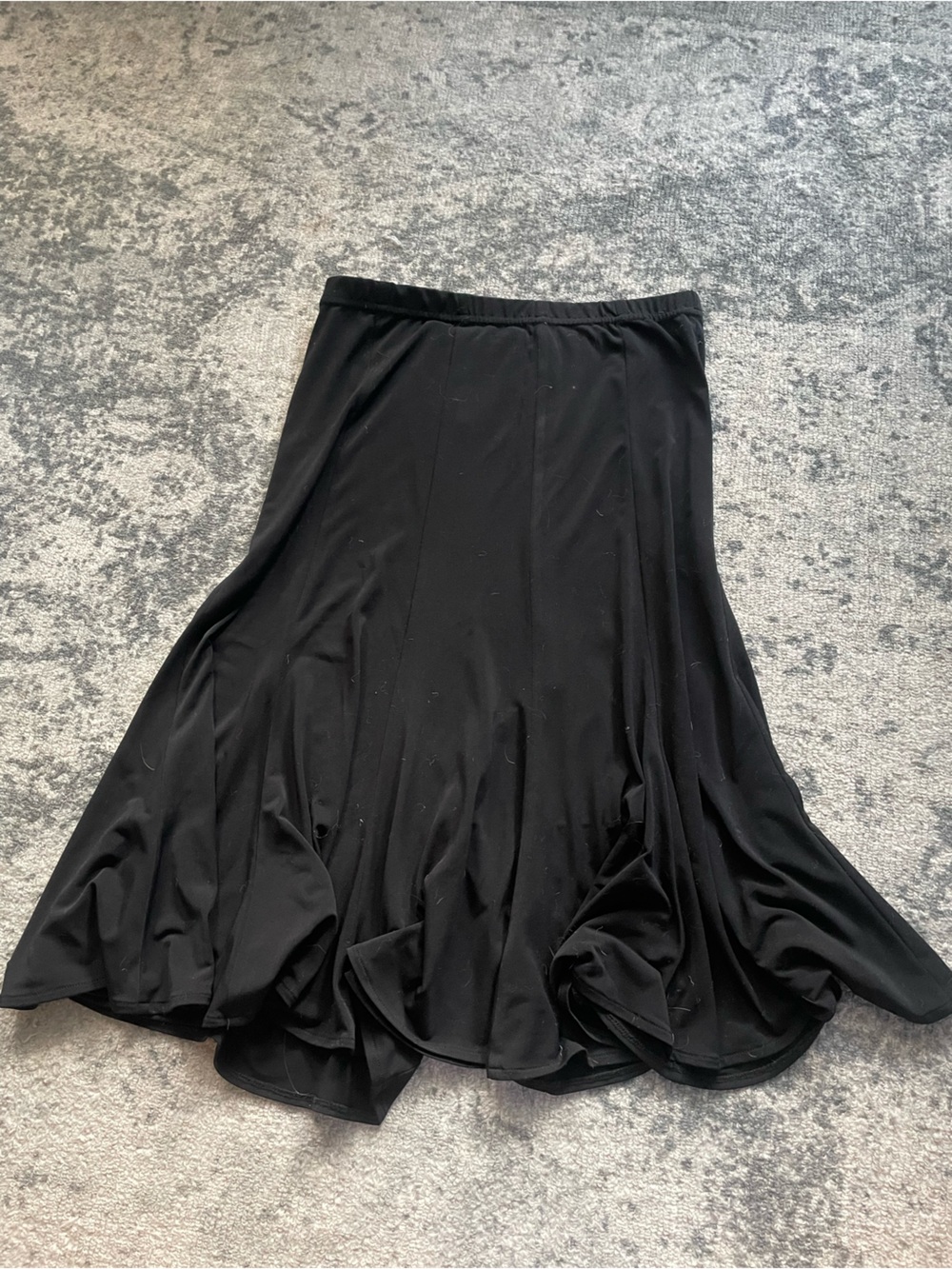 Black Hiroko flowy skirt